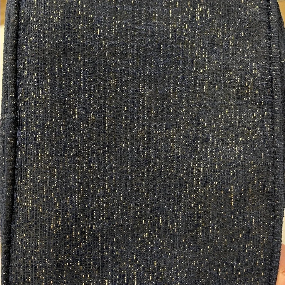 Chanel Navy Cosmetic Bag with Sublimage Skincare